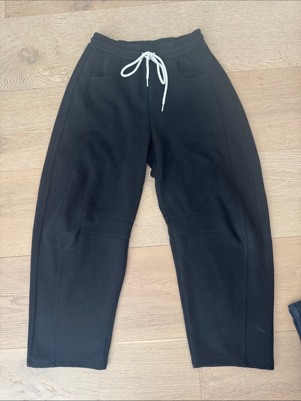 Women’s  Black Drawstring Casual Pants
